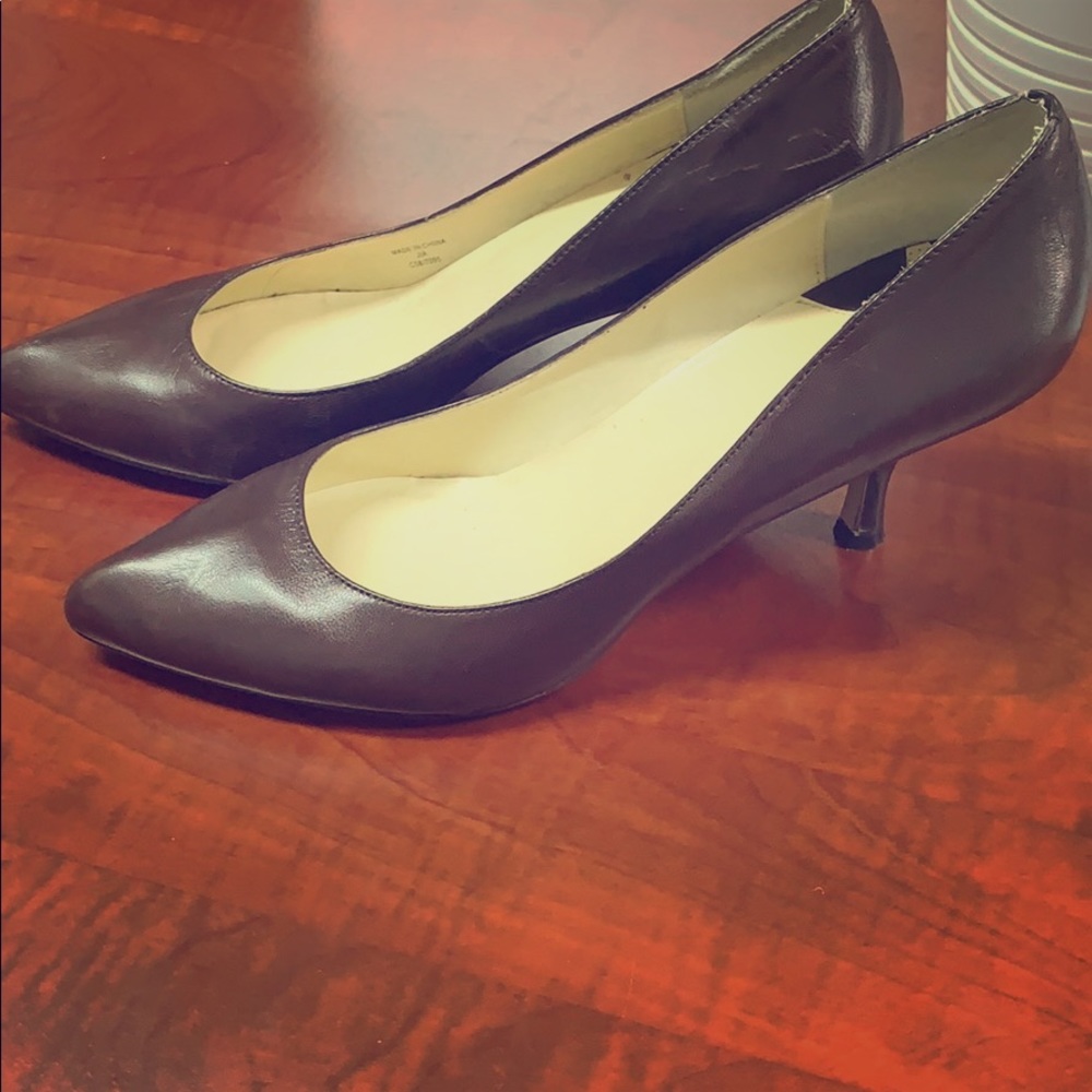 FINE LEATHER HIGH QUALITY HEELS!!!